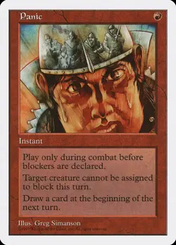 1x Panic - LP - 5th Edition - SPARROW MAGIC mtg - Image 1