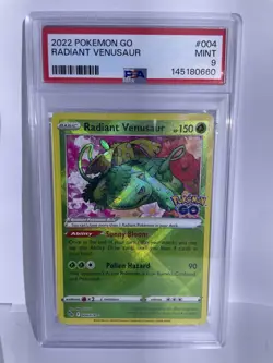 2022 Pokemon Go Radiant Venusaur PSA 9 - Image 1
