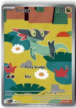 Dreepy 247/217 Near Mint Holo Ascended Heroes Illustration Rare Pokemon - Image 1