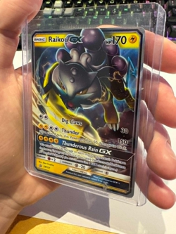 2018 Pokemon SM Sun & Moon Promo SM121 Raikou GX - Image 2
