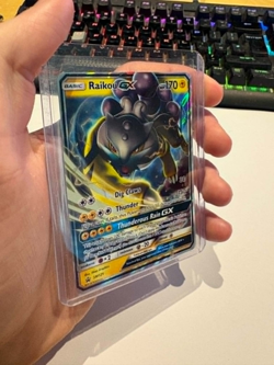2018 Pokemon SM Sun & Moon Promo SM121 Raikou GX - Image 3