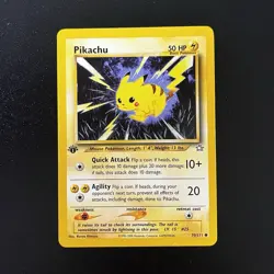 1st Edition Pikachu Neo Genesis 70/111 English 2000 Pokemon TCG [NM] - Image 1