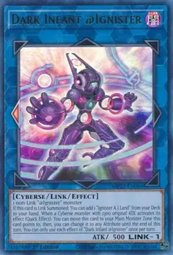 Yugioh - Dark Infant @Ignister (Ultra Rare) (1st Edition) - MP22-EN086 (P) - Image 1