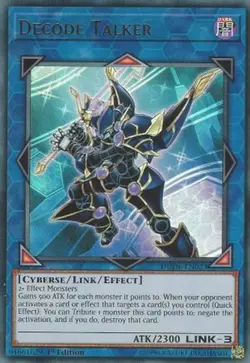 Yugioh - Decode Talker (Ultra Rare) (1st Edition) - DUDE-EN023 (P) - Image 1