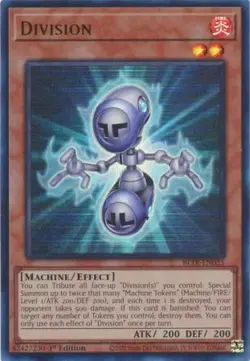 Yugioh - Division (Ultra Rare) (1st Edition) - BLTR-EN025 (P) - Image 1
