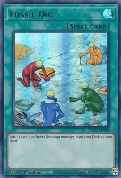 Yugioh - Fossil Dig (Ultra Rare) (1st Edition) - BROL-EN089 (P) - Image 1