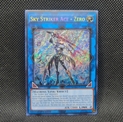 Yugioh Sky Striker Ace - Zero (DUAD-EN049) 1st Ed SECRET RARE HOLO (NEAR MINT) - Image 1