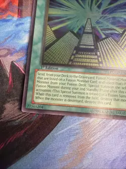 yugioh future fusion POTD-EN044 1st Ed Ultimate Rare Near Mint - Image 5