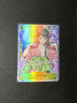 Kouzuki Hiyori OP06-106 Wings of the Captain Foil - Image 1