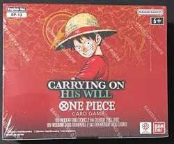 2025 One Piece English OP-13 Carrying on His Will Factory Sealed Booster Box - Image 1
