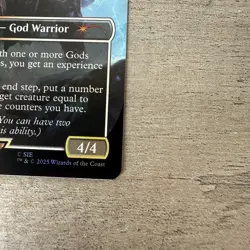 Kratos, Stoic Father MTG SECRET LAIR FOIL - Image 5