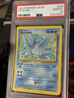 Articuno 9/34 Classic Blastoise & Suicune Ex Deck Pokemon Card PSA 10! Gem Mint - Image 1