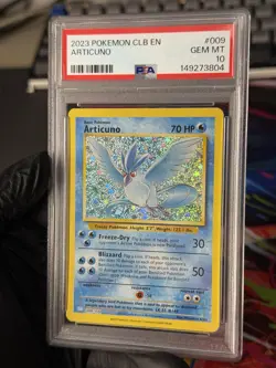 Articuno 9/34 Classic Blastoise & Suicune Ex Deck Pokemon Card PSA 10! Gem Mint - Image 2