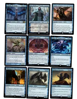Blue-100 Card Sphinx Deck-Commander-Jace-Rare-Mythic-Magic the Gathering-EDH-MTG - Image 1