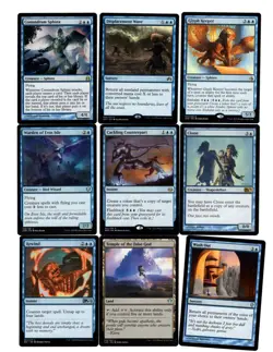 Blue-100 Card Sphinx Deck-Commander-Jace-Rare-Mythic-Magic the Gathering-EDH-MTG - Image 4