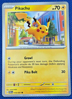 PIKACHU 062/193 Common Scarlet & Violet Paldea Evolved Pokemon TCG Card NM/MINT - Image 1