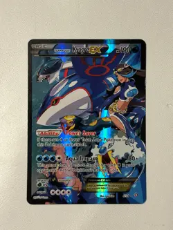 Team Aqua's Kyogre EX - Double Crisis (DCR) 6/34 Ultra Rare Pokemon Card - Image 1