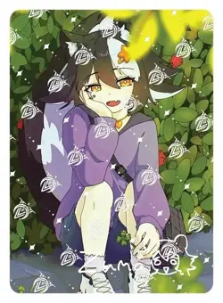 Gamersupps VCARD Rising Stars TCG First Edition Box Topper Tob Art Card - Image 1