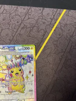 Pikachu ex 219/191 Surging Sparks English Pokemon Card - Image 3