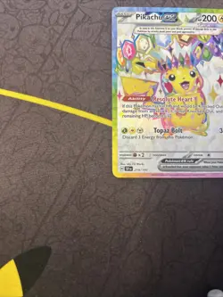 Pikachu ex 219/191 Surging Sparks English Pokemon Card - Image 5