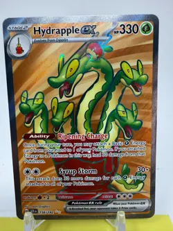 Hydrapple ex 156/142 Stellar Crown (SCR) NM Full Art Pokemon Card P5 - Image 2