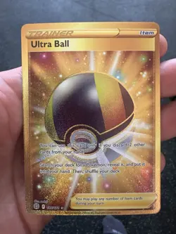 Ultra Ball 186/172 SWSH09: Brilliant Stars Secret Rare Pokemon Card - Image 2