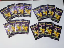 16x SEALED - 2023 Pokemon Trick or Trade Booster Pack 3 Cards Mimikyu & Pikachu - Image 1