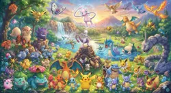 Pokemon 151 Bulk Pack - C, UC, Reverse, Holo Only - 20 Card Pack - 10 C & 10 H - Image 1