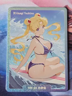 Dimensional Travel 2 Velvety Desire - HR Sailor Moon Waifu Card Goddess Story - Image 1