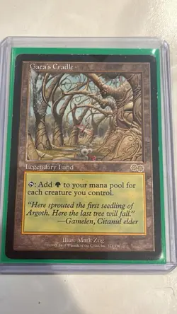 Gaea's Cradle Urza's Saga Regular Card MTG Magic the Gathering 321/350 - Image 1