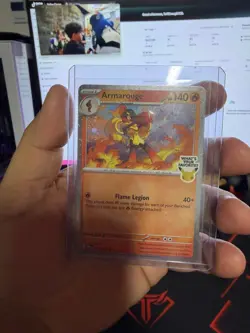 X2 New Rare Armarouge Pokemon Best Buy Promo Card 2026 Pitch Black Collectible - Image 4