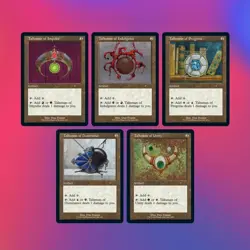 MTG Secret Lair Dan Frazier Is Back Again: Allied Talismans FOIL ETCHED Sealed - Image 1