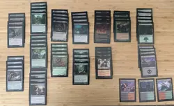 MTG Lotletch Giant Dread Return Pauper Deck sleeved - Image 1