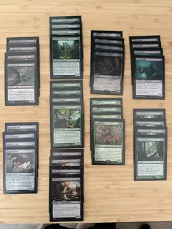 MTG Lotletch Giant Dread Return Pauper Deck sleeved - Image 2