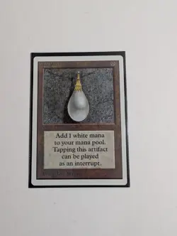 Magic the Gathering MTG Unlimited Mox Pearl Power 9 - Lightly Played - Ungraded - Image 3