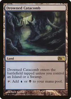Drowned Catacomb Magic 2011 MP MTG - Image 1