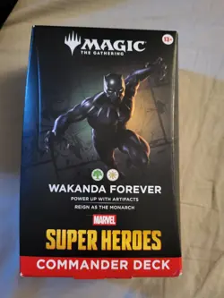 MTG Marvel Super Heroes Commander Deck - Wakanda Forever - Image 1