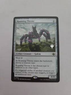 Roaming Throne Rare Artifact Creature Promo English - Image 1