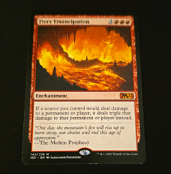Wizards of the Coast Fiery Emancipation M21 Mythic Regular Enchant 143/274 ENG - Image 1