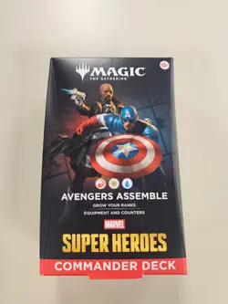 Magic The Gathering Avengers Assemble Super Heros Commander Deck NEW - Image 1