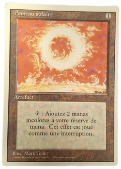 Sol Ring French Revised (FWB) Light Play MTG Magic - Image 1
