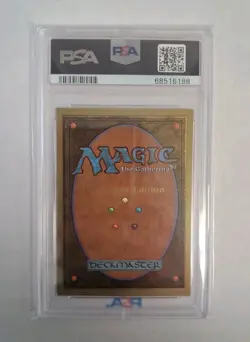 1993 MTG Collectors Edition Mox Emerald PSA 8 - Image 2