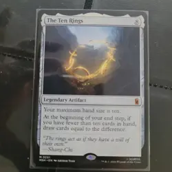 The Ten Rings NM Eng MTG - Marvel Super Heroes - Image 1