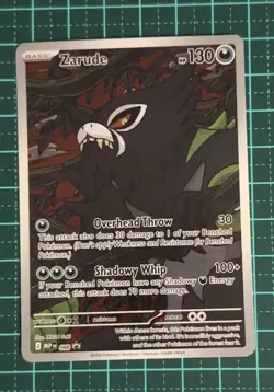 Zarude 088 Pokemon TCG: Pitch Black Promo NM - Image 1
