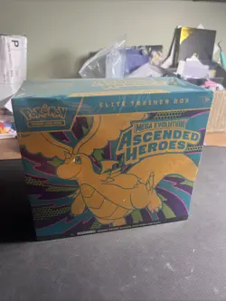 Pokemon TCG Ascended Hero’s ETB Factory Sealed - Image 1