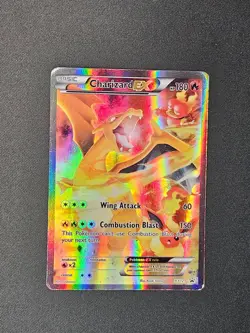 Pokemon TCG Charizard EX XY121 Black Star Promo Holo Card English Flareon - Image 1