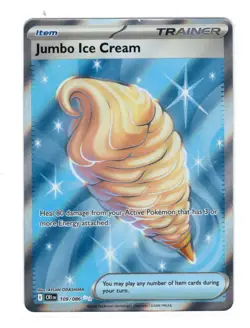 Jumbo Ice Cream 109/086 Ultra Rare Chaos Rising Pokemon Holo Near Mint - Image 1