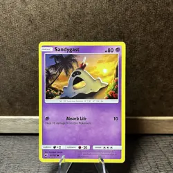 Sandygast 61/147 Common - Burning Shadows - Pokemon Card - Image 1