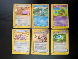 Pokemon Cards - e-Reader Series - Skyridge - x6 Bundle 2003 (Including 51 Ditto) - Image 1