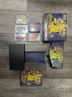 Pokemon TCG Surging Sparks ETB with Promo And Accessories No Packs! - Image 1